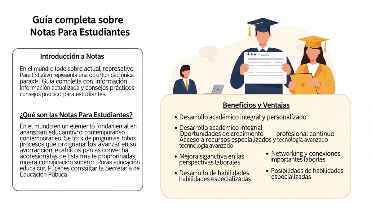 Todo lo que necesitas saber sobre Notas Para Estudiantes