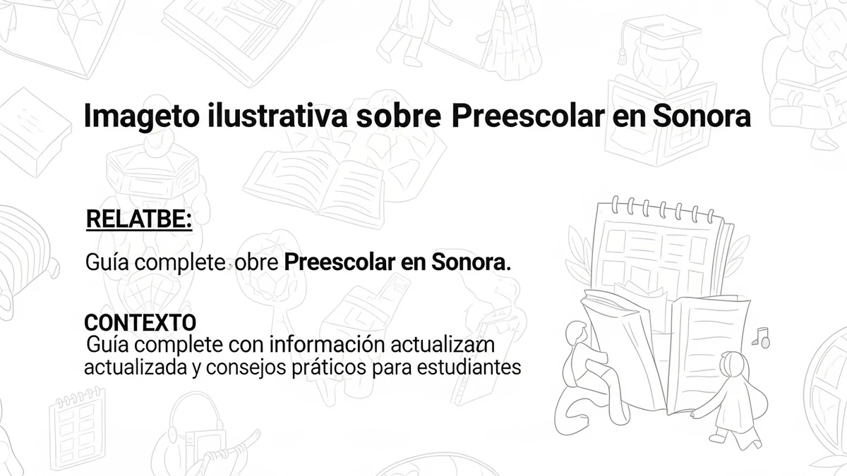 Todo lo que necesitas saber sobre Preescolar en Sonora