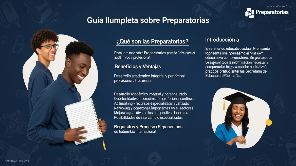 Todo lo que necesitas saber sobre Preparatorias