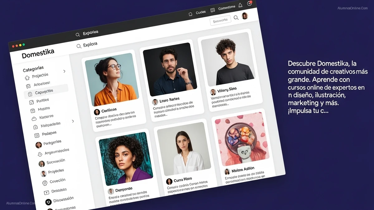 Domestika: Tu Puerta de Entrada al Universo Creativo Online