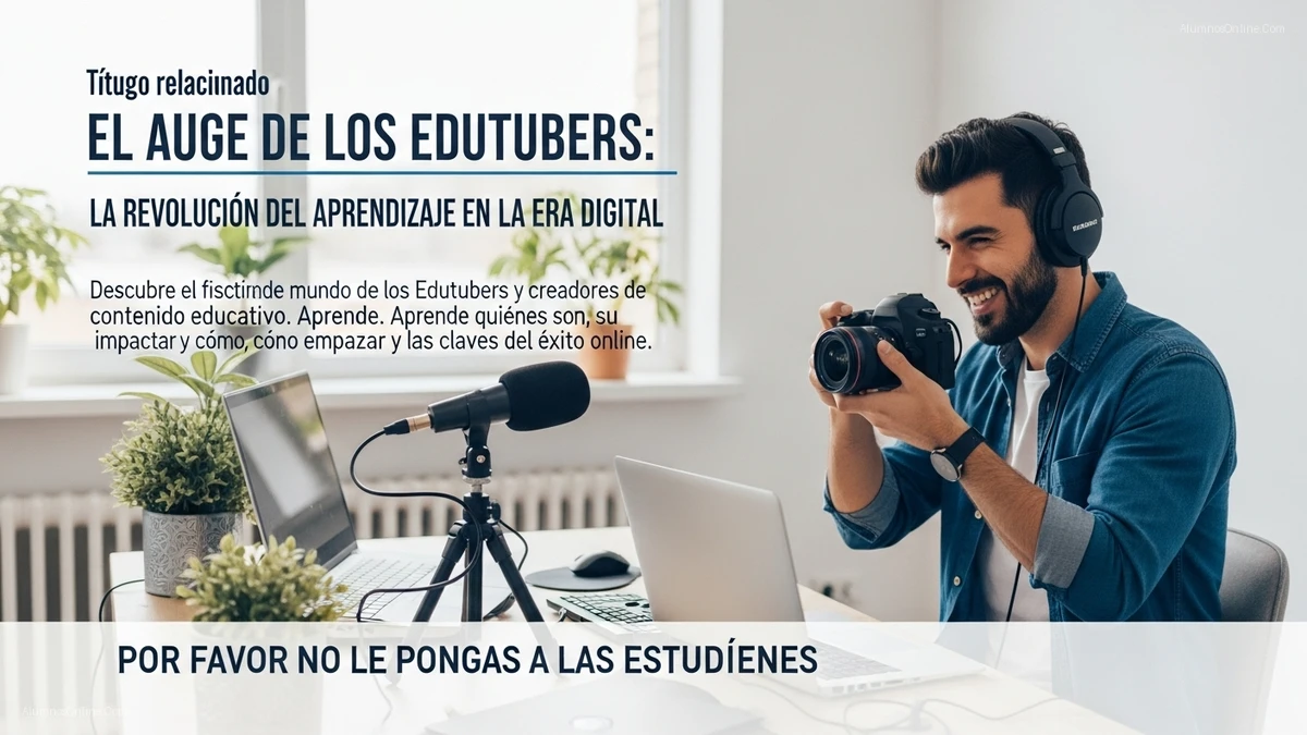 Edutubers y Creadores de Contenido: Transformando la EducaciÃ³n del Siglo XXI