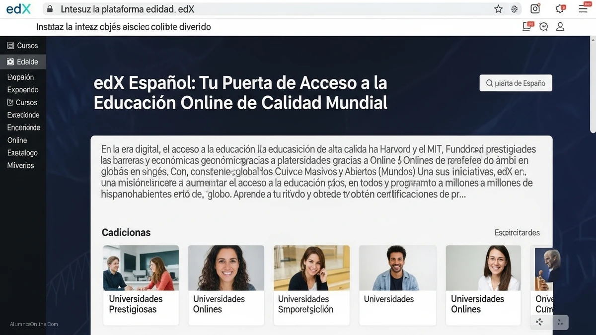 edX EspaÃ±ol: La RevoluciÃ³n del Aprendizaje Online al Alcance de Todos en tu Idioma