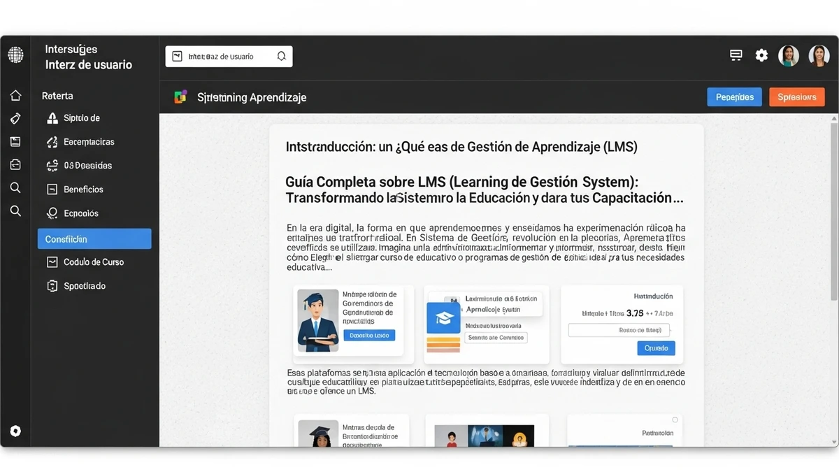LMS (Learning Management System): La RevoluciÃ³n Digital en la GestiÃ³n del Aprendizaje