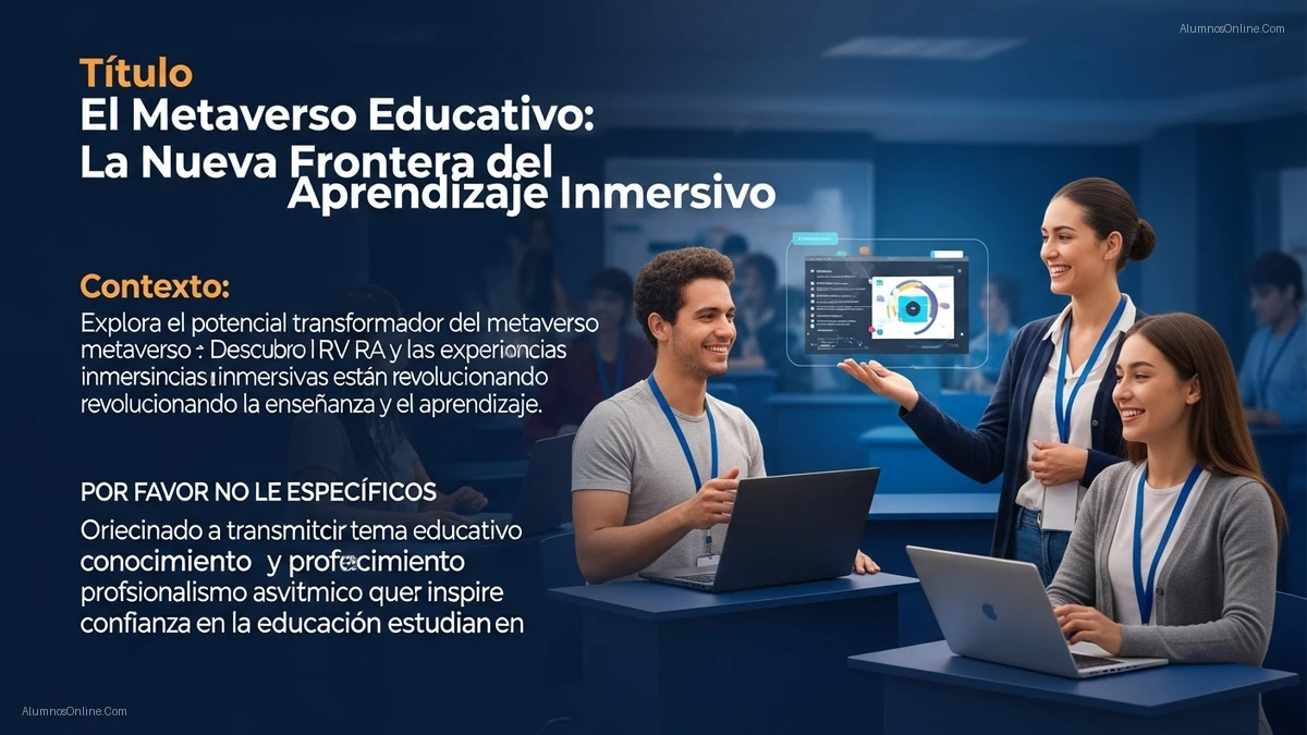 El Metaverso Educativo: La Revolución Inmersiva del Aprendizaje del Siglo XXI