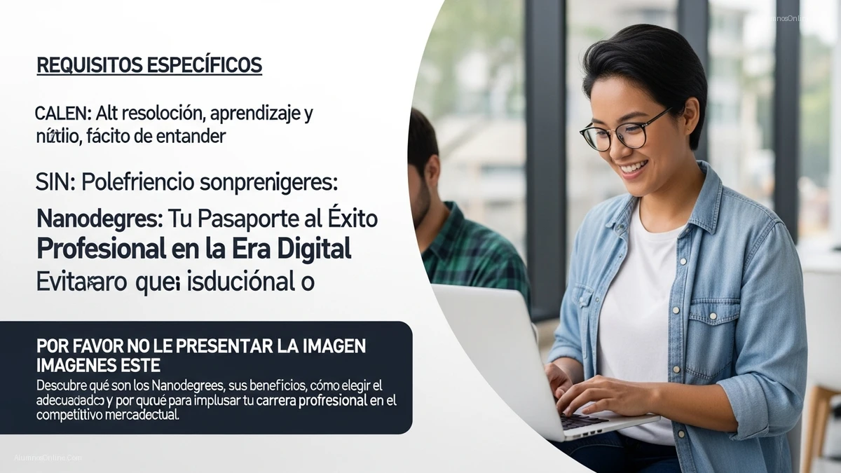 Nanodegrees: La RevoluciÃ³n del Aprendizaje Enfocado en Habilidades para el Futuro Laboral
