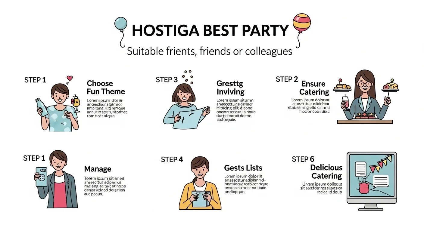 Pasos para Organizar una Fiesta